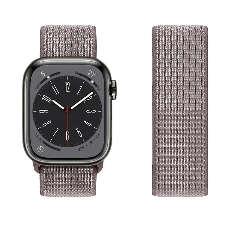 Nylon loop Strap For Watch Band Ultra-2 49mm 44mm 40mm 45mm 41mm Sport pride Bracelet iwatch bands Series 9 8 se 7 6 5 4 3