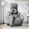 VidaXL Electric Massage Recliner, Relaxation Chair with Adjustable Backrest and Footrest, Salon Seat 3206822