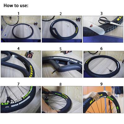 Bicycle Anti Puncture Proof Tire Liner 700C 26//27.5//29 Inch For MTB Road Bike
