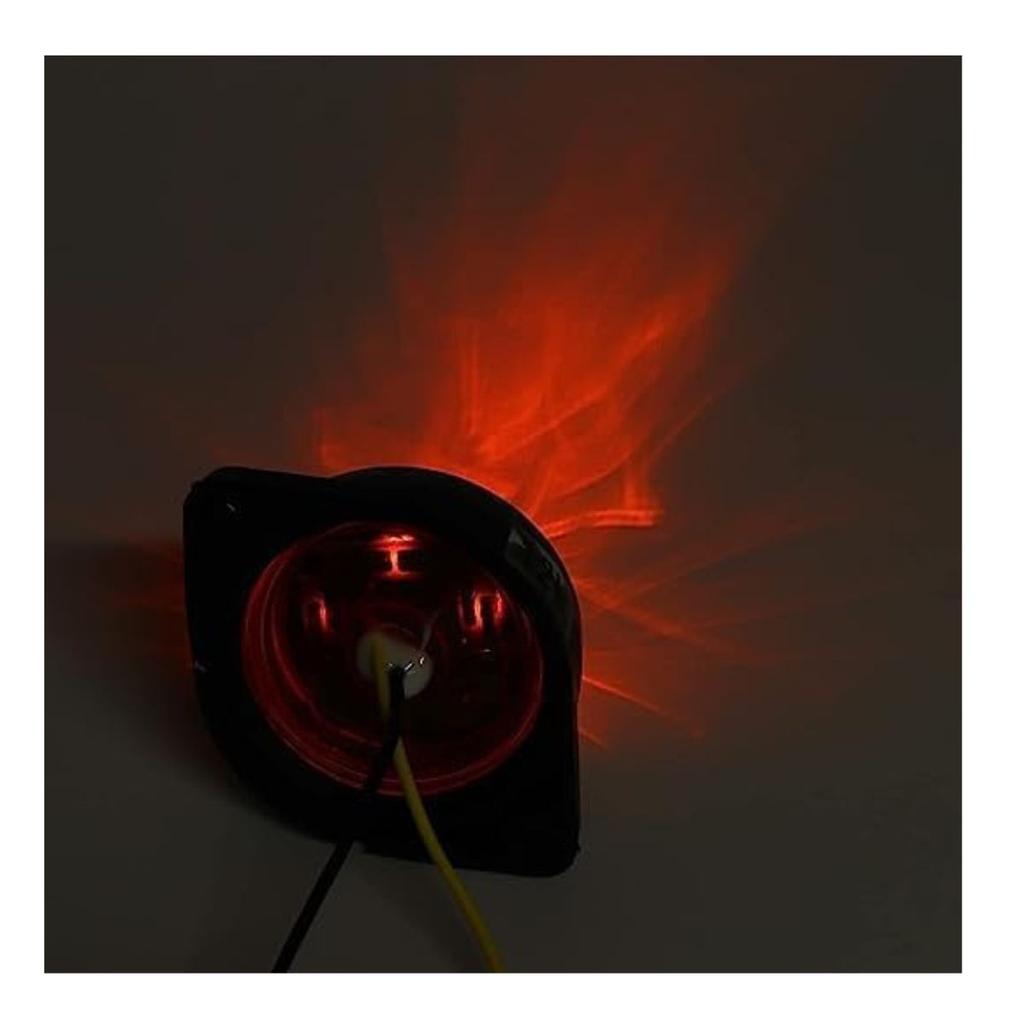 2-Pack LED Trailer Marker Lights 24V | Waterproof Red Chicken Lights | Universal Fit for Semi Trucks & Freightliner