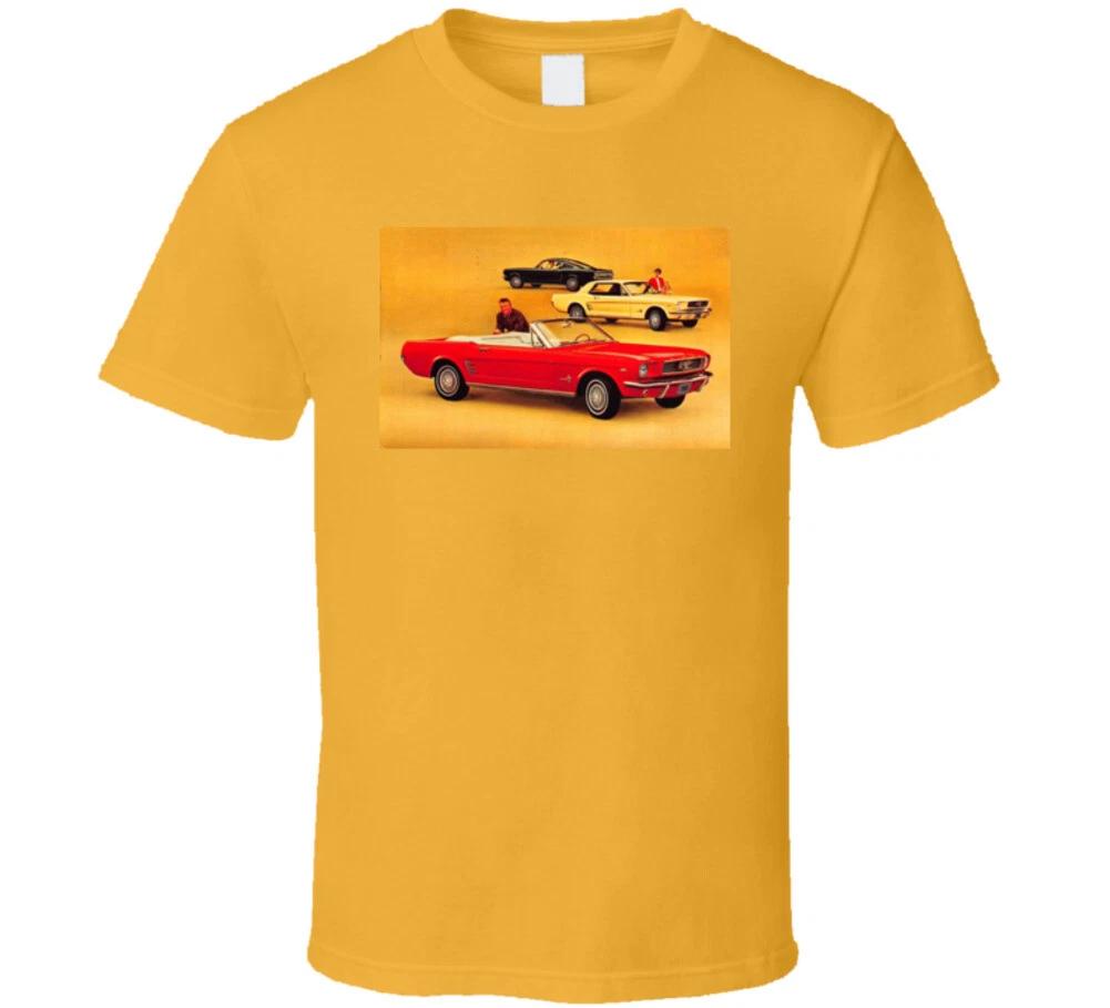 1965 Mustang Postcard 1964 Ponycar Gift T Shirt S