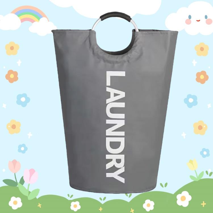 Portable Folding Fabric Oxford Cloth Dirty Clothes Hamper - Essential for Clothes And Sundries Storage