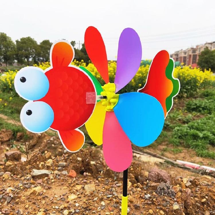 Moulins à Vent de Jardin Ornement Metal Rotatif Wind Spinner pour Cour Paysage Décoratif Grandes Roues à Vent Piquet Décoratif