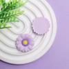 Assorted 100Pcs Colorful Daisy Flower Charms Resin Sunflower Flatback Cabochons Beads for Scrapbooking DIY Headwear Accessories