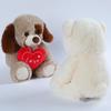 Heart Bear Dog Plush Bear Doll Soft Cute Valentine's Day Gift Kids Toy Bear Stuffed Toy  Home Decor
