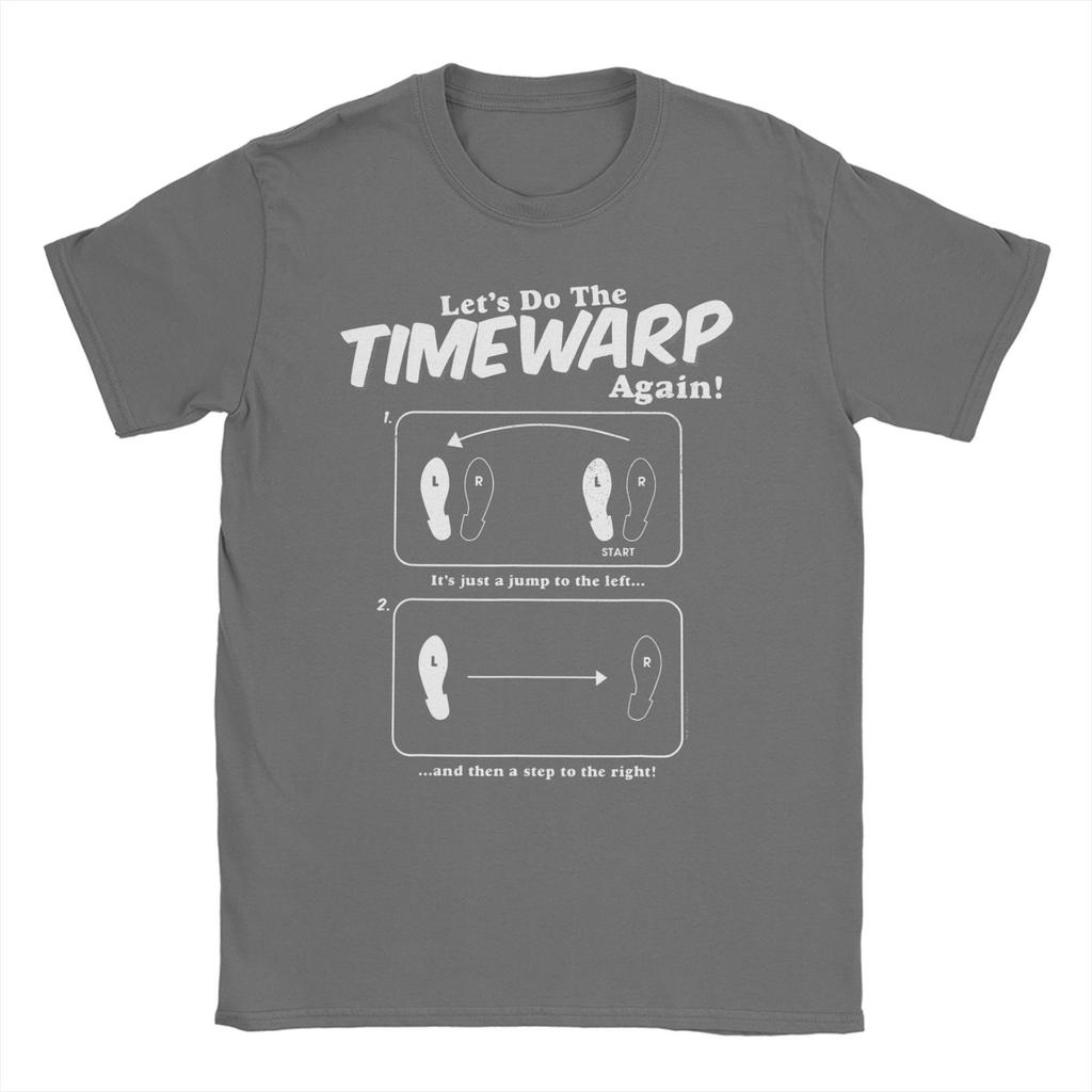 The Rocky Horror Show T Shirt Summer Picture Show Time Warp Cotton T-Shirts Men Fashion Tshirt Short-Sleeved Streetwear Clothes
