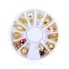 Nail Turntable Five Color Special-Shaped Seven Color Glass Drill Nail Ornament Nail Sticker Nail Art Decoration