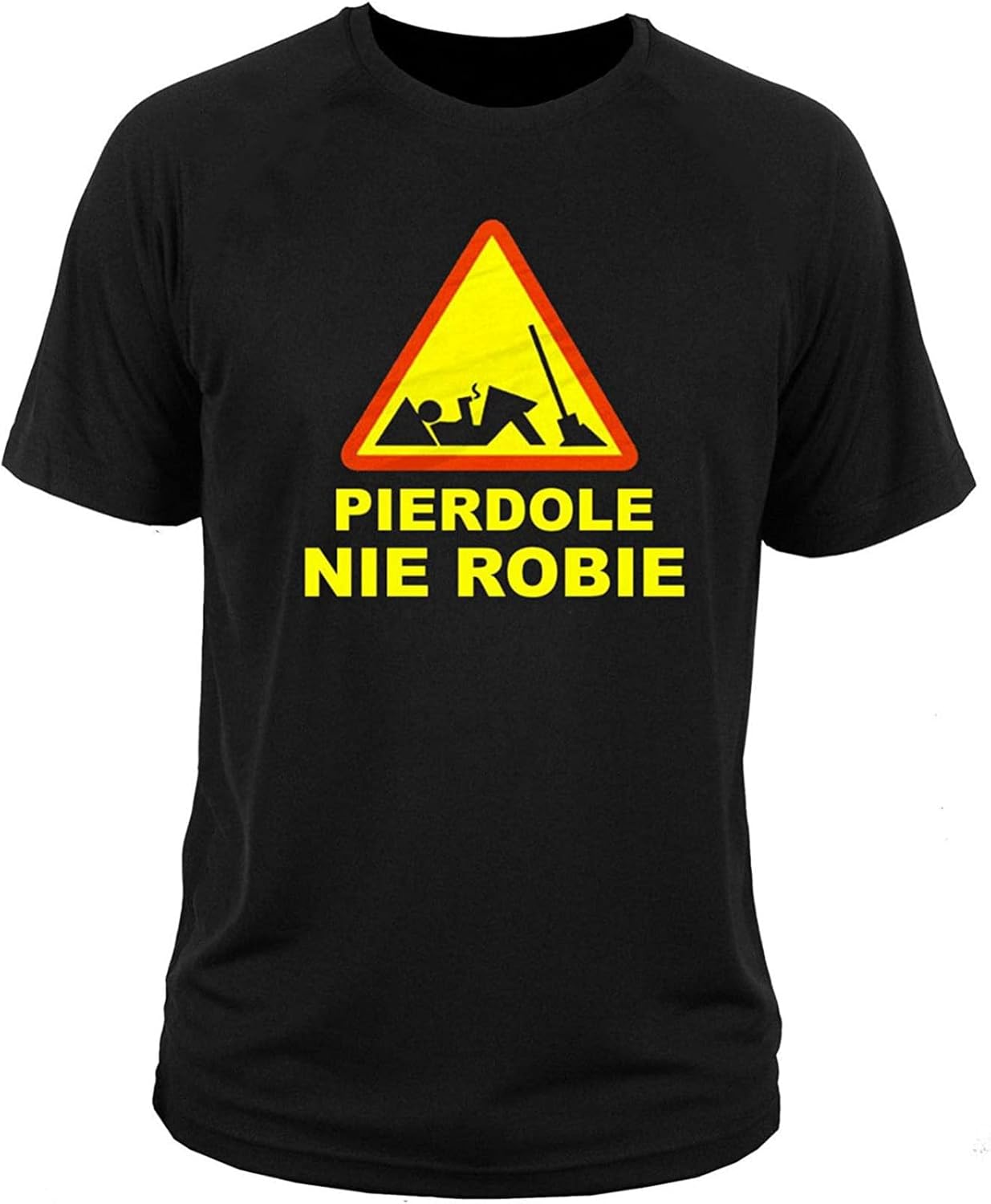 T Shirt T-Shirt Pierdole Nie Robie Z Polski Black Black M чёрный