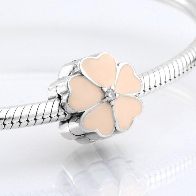 925 Sterling Silver Bead Openwork Sweet Hearts Crown Charms Beads Fit Jiuhao Bracelets Bangles Diy Womens Jewelry