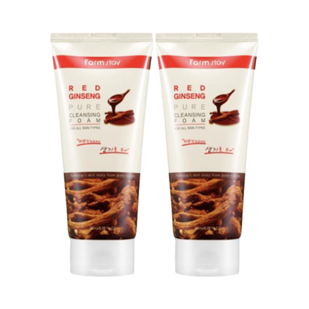 FARM STAY Reiner Reinigungsschaum mit rotem Ginseng, 180 ml (3 Optionen)