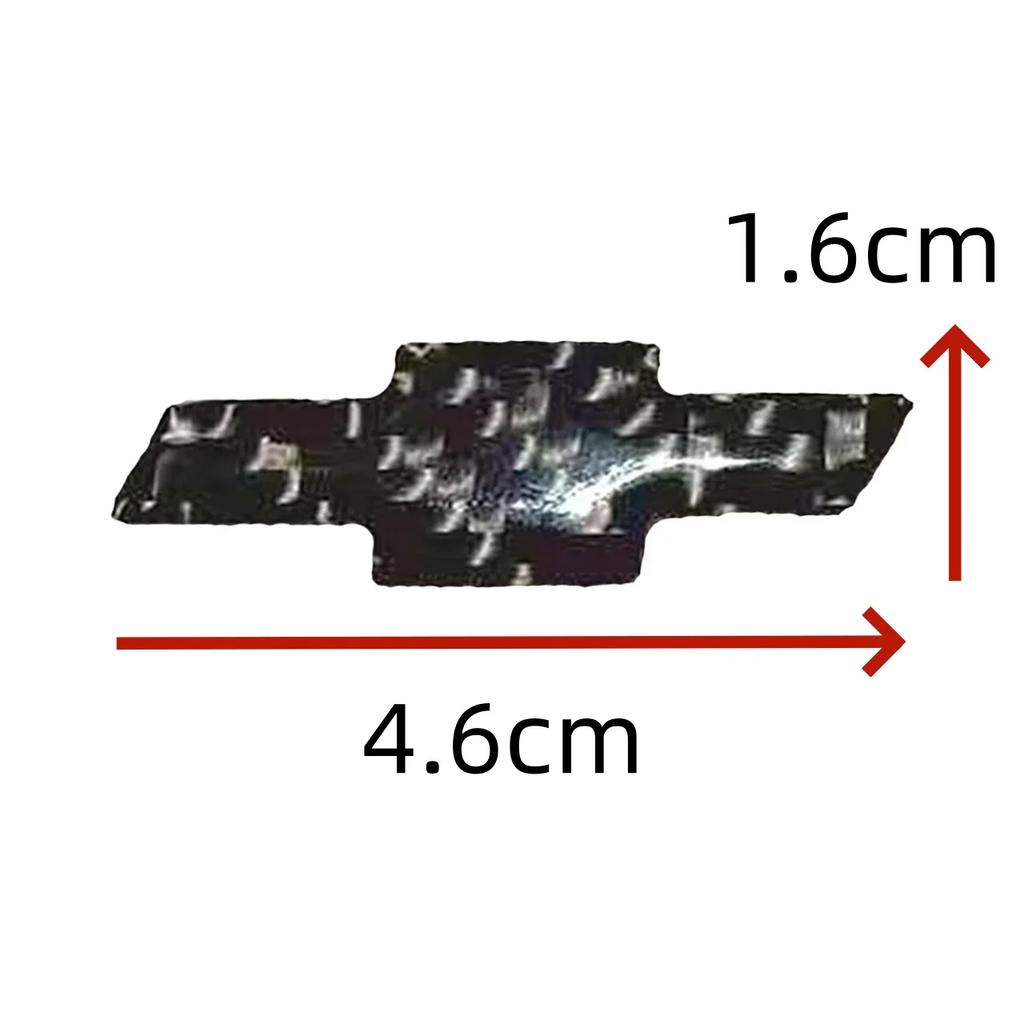 Pegatina Emblema Central de Volante de Fibra de Carbono para Chevrolet Malibu Cruze Equinox Impala Traverse Lacetti Captiva Sail