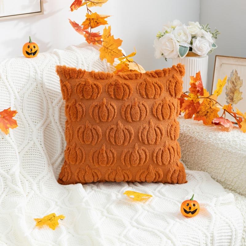 Halloween Kissenbezug Kernlos Plüschkissen Festliche Dekoration Wohnzimmer Sofa Schlafzimmer Kissenbezug