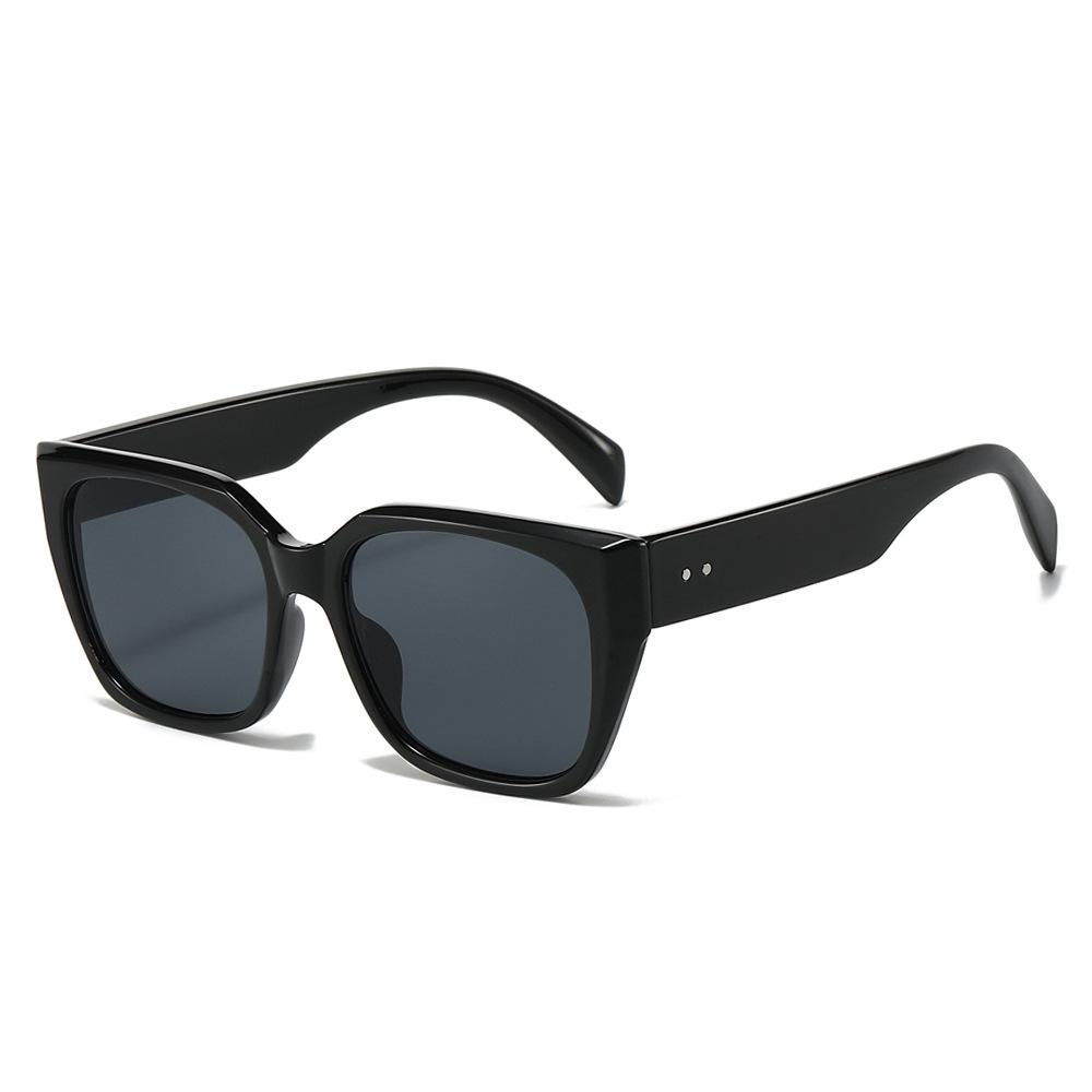 Trendy Sunglasses 2024 Woman Manufacturer in China Lunette De Soleil Black Shade Fashion Women Luxury 2024 Oversized Sunglasses