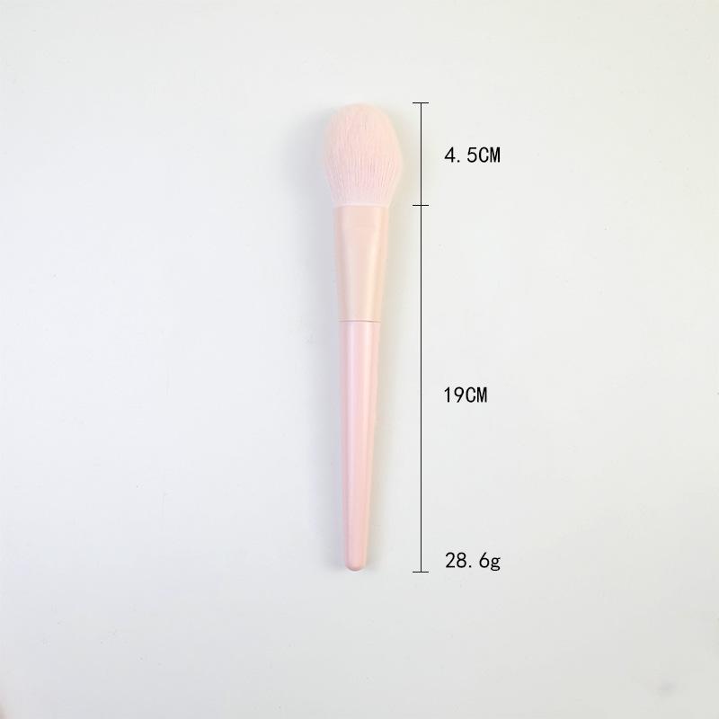 26-Piece Pink Makeup Brush Set: Foundation, Blush, Eyeshadow, Concealer & Blending Tools