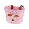 Kids Bike Basket Front Decoration Child Scooters Front Storage Panniers Basket for Mountain Cycling and Playtimes