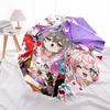 1pc Outdoor Umbrella with Anime Characters - Automatic Opening/Closing, Portable Tri-Fold Design, 8-Rib Iron Frame - Perfect Gift for Fans, Trave