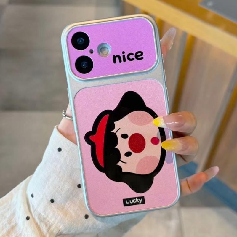 Color matching Panghu Xiaoxin is suitable for Apple 11Promax mobile phone case iPhone11/11/11 large window 11 cartoon