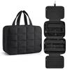 Hanging Foldableable Makeup Bag Large Capacity Jewelry&Toiletries Storage Bag Travel Cosmetic Bag Handbag Storage Organizer Case