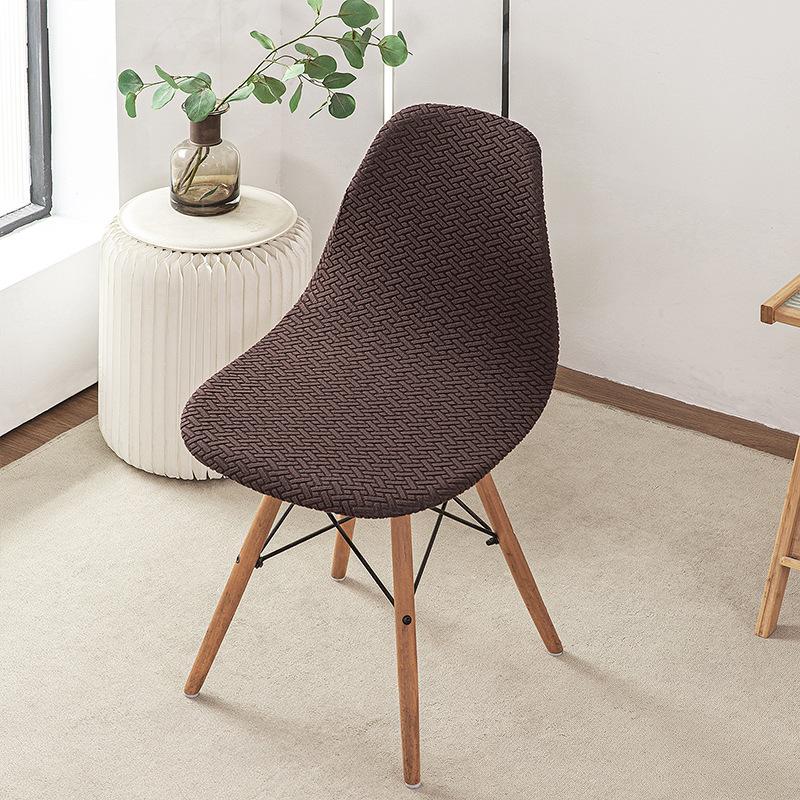 Drucken Shell Stuhl Abdeckung Stretch Esszimmer Stuhl Abdeckungen Nordic Stil Skandinavischen Günstige Sitzbezüge Stühle Für Home Hotel Küche