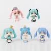 Miku Hatsune Collectible Sitting Crown Anniversary Pvc Toy Model Figure Blind Box