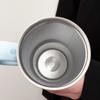 Premium Large-Capacity Insulated Stainless Steel Car Cup with Straw