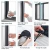 Adjustable Air Conditioner Window Seal Washable Air Exchange Guard  Slanted Window