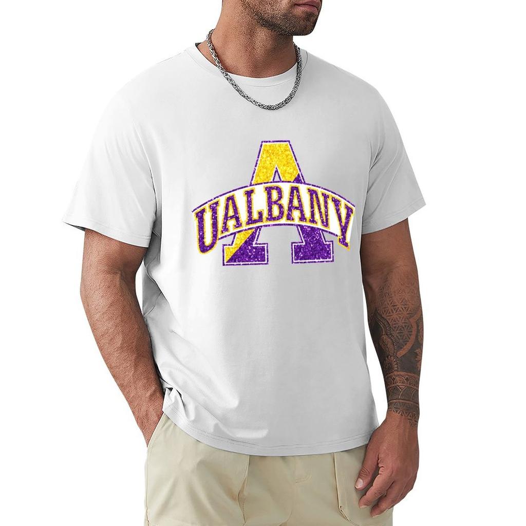 Ualbany Logo Tshirt Dry Fit Running Short Sleeve Top