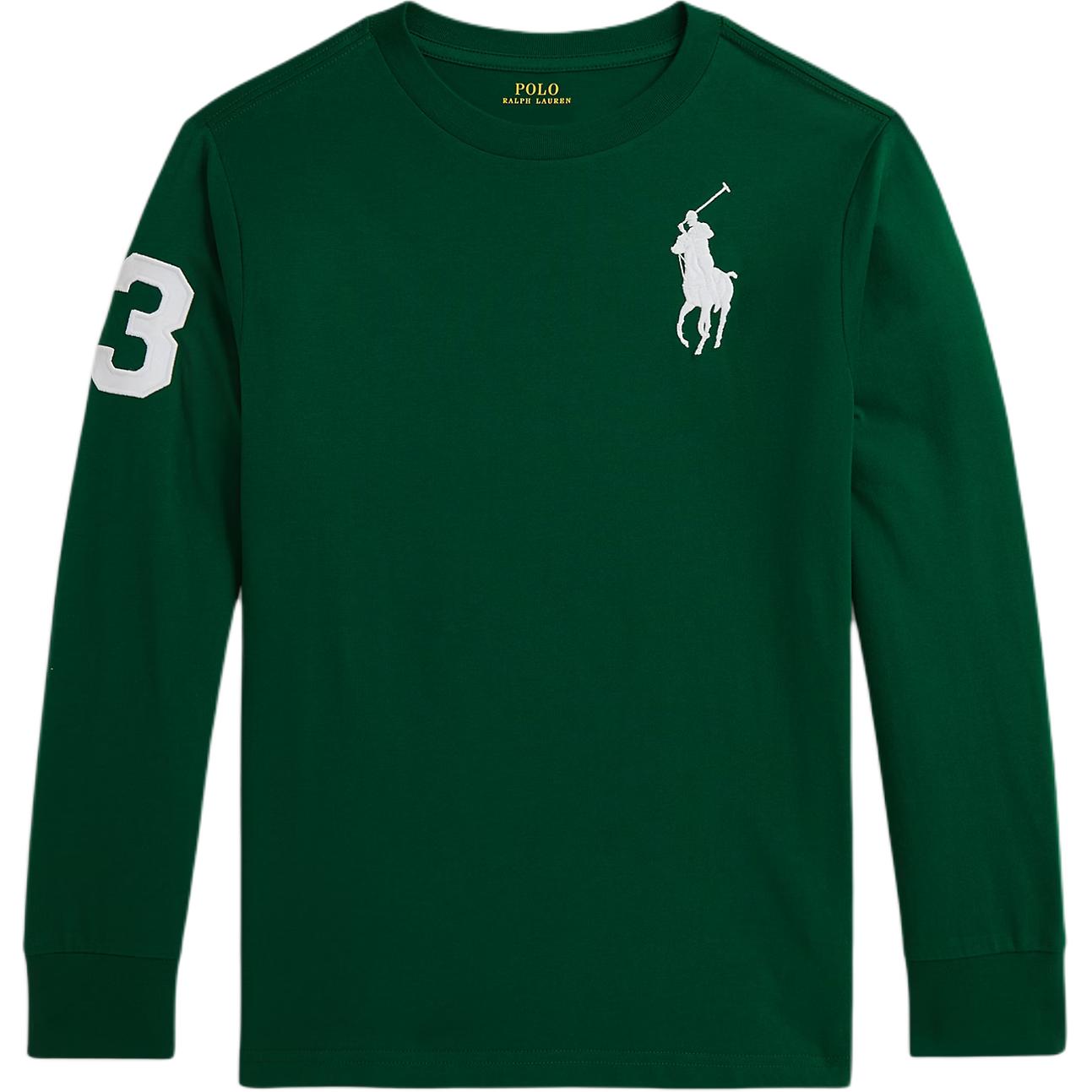 

Polo Ralph Lauren Хлопковый свитшот с круглым вырезом и вышивкой Big Pony для детей свитшоты 323853891-022