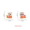 2pcs Lion Awakening Refrigerator Magnet 2026 Cute Home Refriger Decoration For Christmas Creative Gift Souvenir Metal