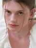 Love Me Monster [Silver] Petit Gem Drop Earrings (L242Mer020)