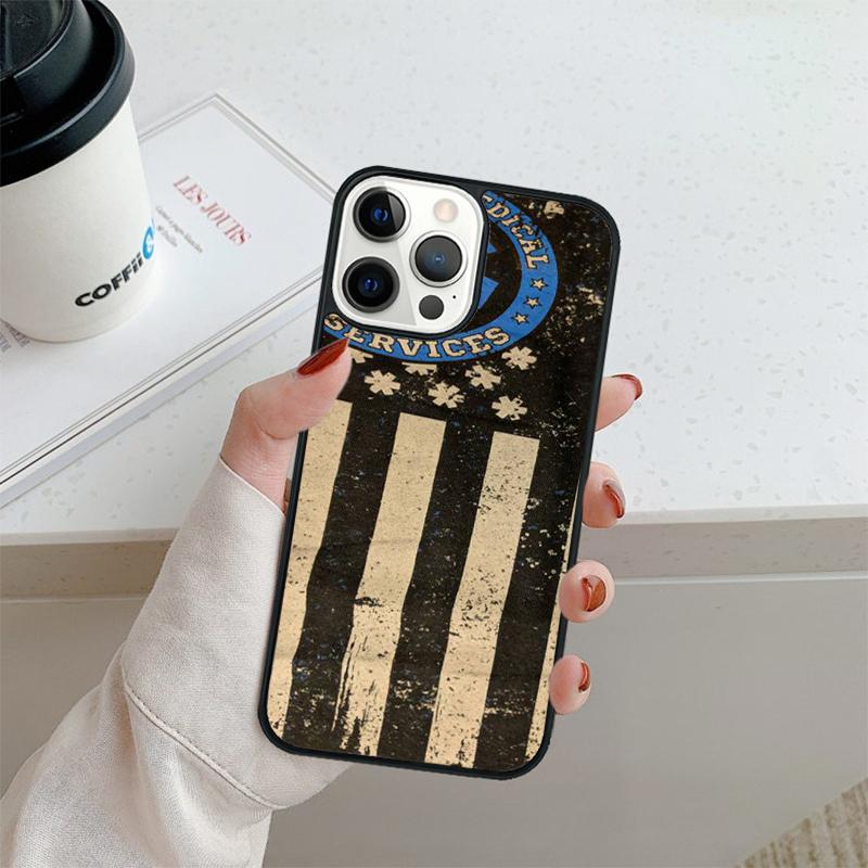 EMT EMS Ambulance Phone Case For iPhone 17 Air 16 pro max 15 14 plus 12 13 Shell Cover coque