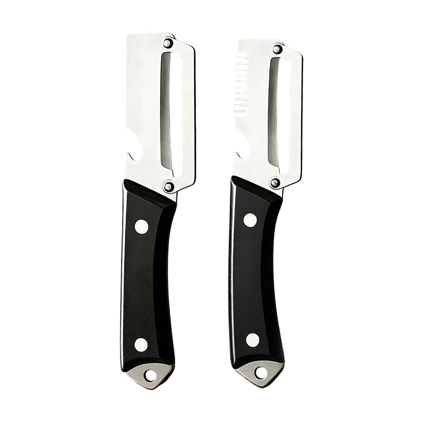 Multifunctional Vegetable Peeler 2-Piece Set for Kitchen and Vegetable Prep One Size