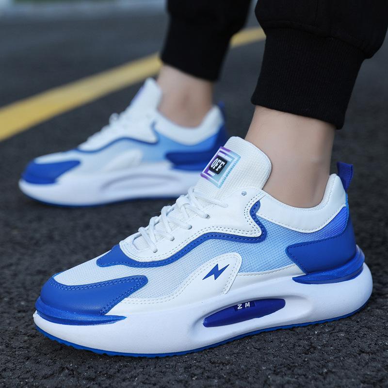 2025 Sommer neue atmungsaktive Sportschuhe mit Mesh, koreanische Version von Herren-Freizeitschuhen, Herren-Catwalk-Plateau-Dad-Schuhe