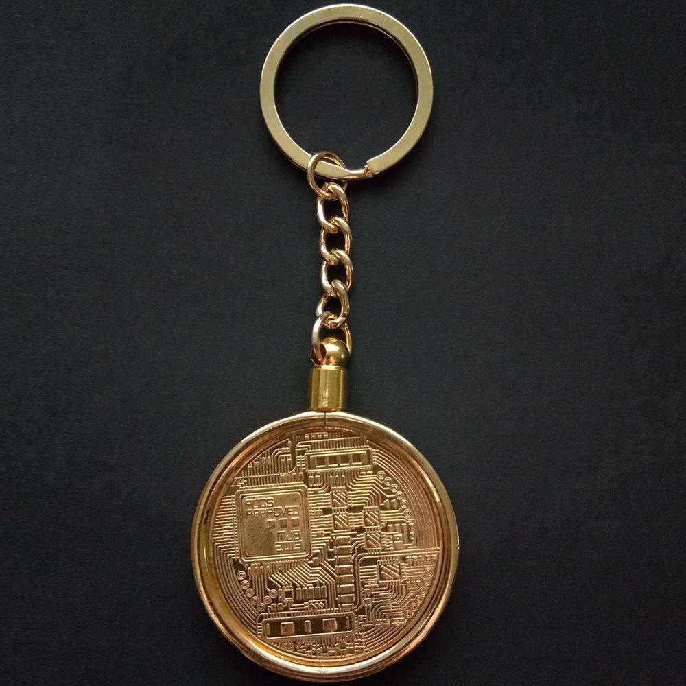 Compre BTC Físico Bitcoin Metal Chaveiro Chaveiro Chaveiro Chaveiro (Cor:  Ouro) barato - preço, frete grátis, avaliações reais com fotos — Joom