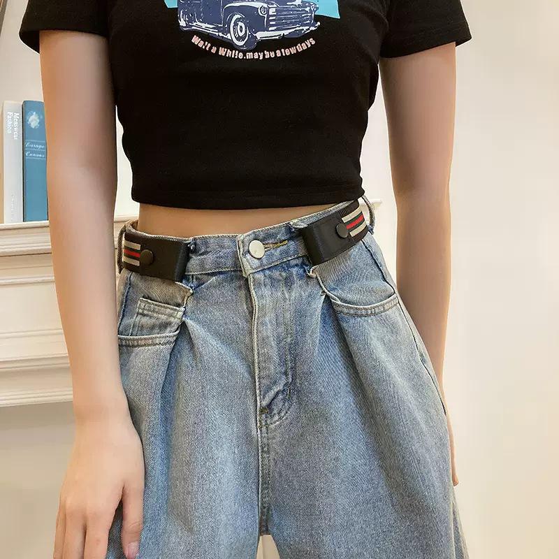 Women's Summer Invisible Waist Belt - Decorative and Adjustable for Jeans