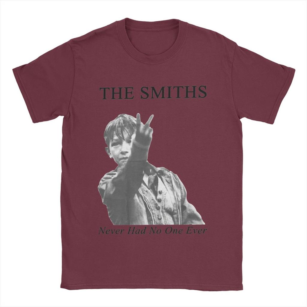 The Smiths Hade Aldrig Någon Någonsin Herr T-shirt Rolig T-shirt Kortärmad Rundhalsad T-shirts Bomull Presentidé Kläder