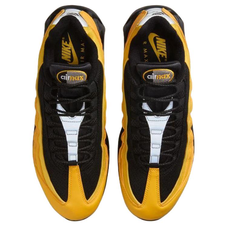 Nike Air Max 95 Varsity Maize Siyah Erkek Spor Ayakkabı Sarı Metalik-Gümüş IB1667-700