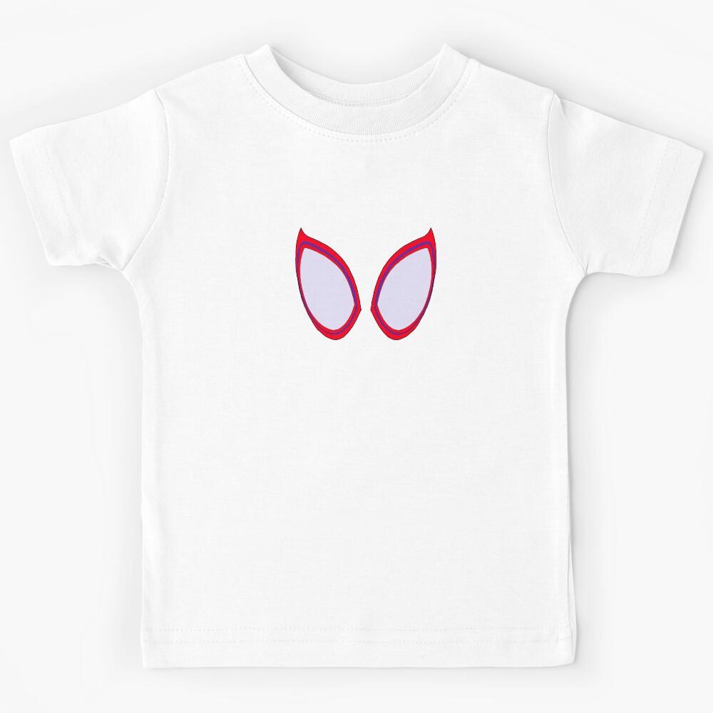 Miles Morales Mask Eyes Kids T-Shirt 100