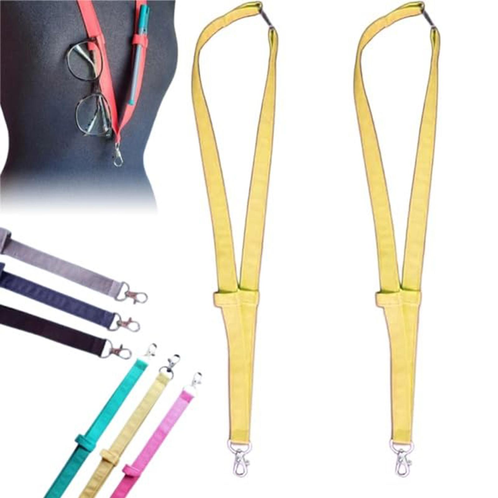 

Portable Pen Glasses Hanging Rope, Chest Card, Work Badge Hanging Rope One Size жёлтый
