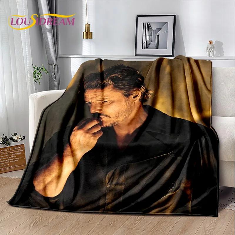 Pedro Pascal Lustiger Druck 29 Stil Decke, Weiche Überwurfdecke für Zuhause Schlafzimmer Bett Sofa Picknick Reise Büro Abdeckung Geschenke Kinder