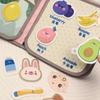 Quiet Book for Toddler Animal Cognitive Fabric Activity Busy Book Montessori Baby Book Toys Cloth Crinkle Books for Babies