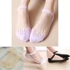 Classic Appeal Women Colors Sexy Ultra-thin Elastic Silky Short Silk Lace Invisible Socks In 7 Colors