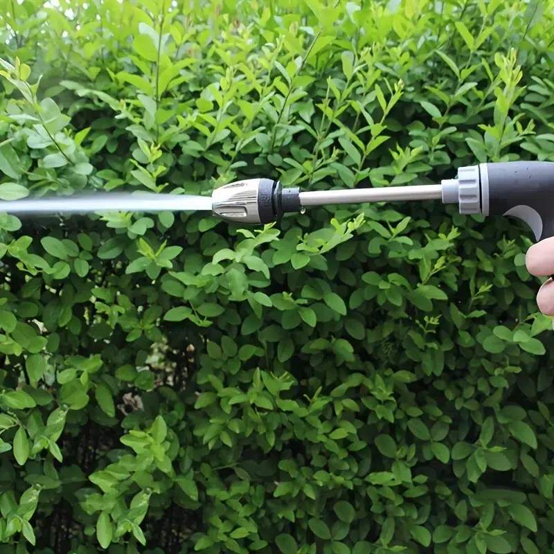 High-Pressure Water Gun Garden Hose Nozzle Garden Watering Hose Sprayer Cleaning Tool Handle Spray Gun For 3/4" Car Washing