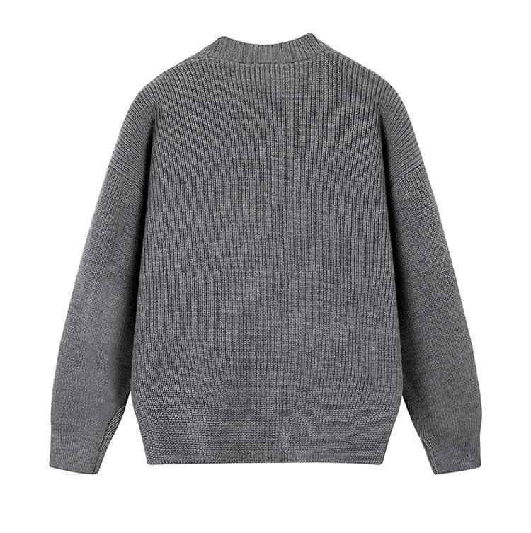 Men's Japanese Retro Cardigan: Casual, Solid Color, Cozy Knitwear for Autumn/Winter