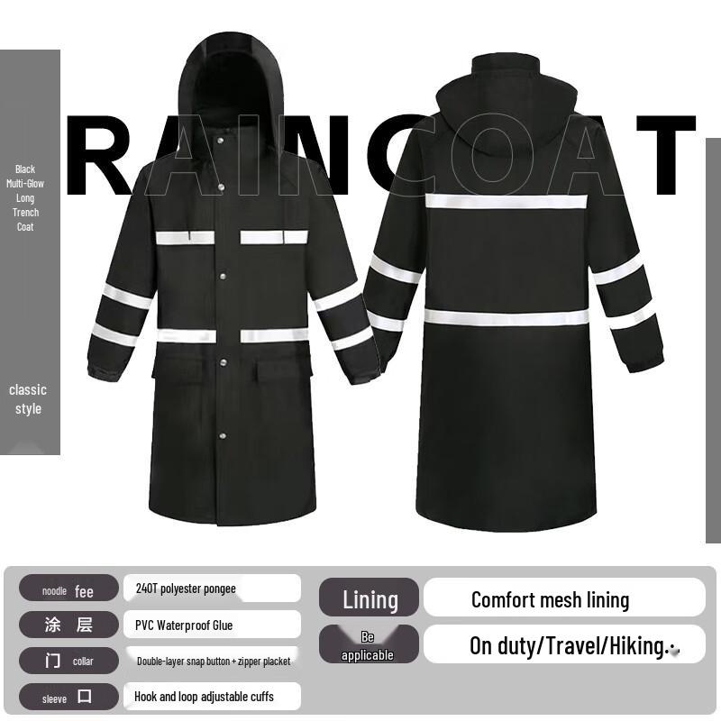 Kids  Reflective One-Piece Rain Suit