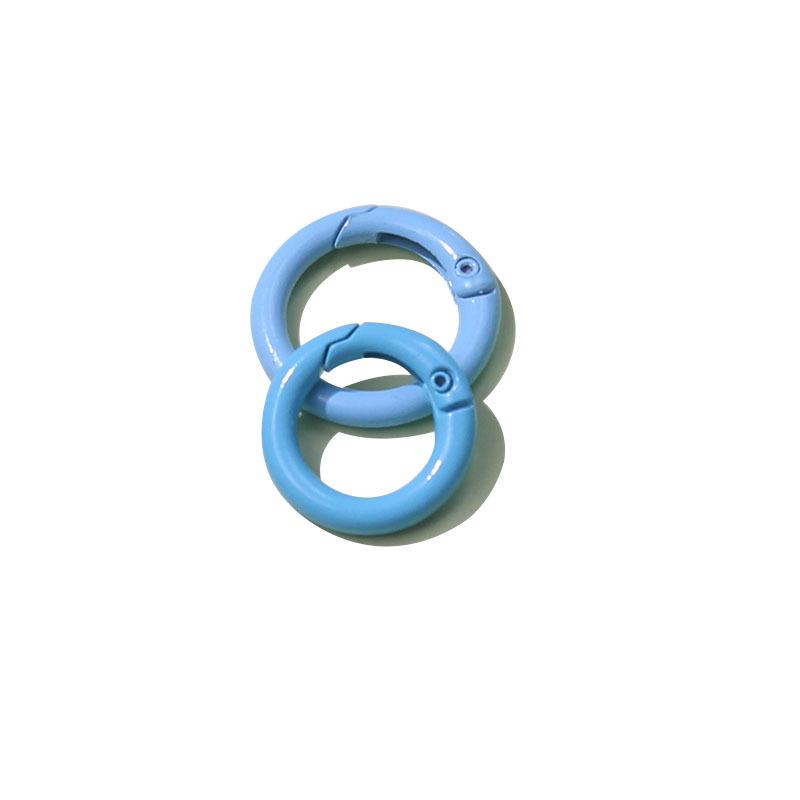 25mm Colored Spring Coil Metal Lobster Clasp for DIY Jewelry, Phone Cases, Hardware, Hanging Buckle, Keychains