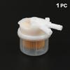 Plastic Fuel Filter 8Mm Inlet Outlet Fine Filter Paper Anti Clog Gasoline Filter For Motorcycle Scooter Atv Fuel System