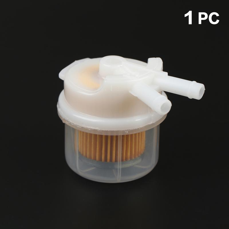 Plastic Fuel Filter 8Mm Inlet Outlet Fine Filter Paper Anti Clog Gasoline Filter For Motorcycle Scooter Atv Fuel System
