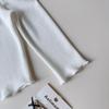 Girls' Korean Style Bow Long Sleeve Top for Autumn & Spring - BQB005