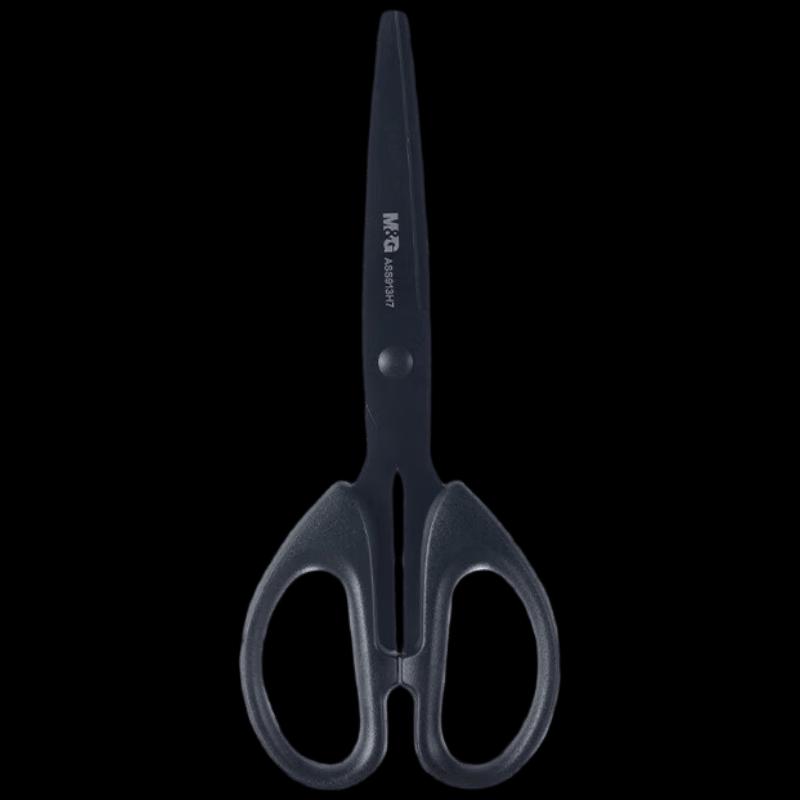 M&G Black Blade Office Scissors 180mm